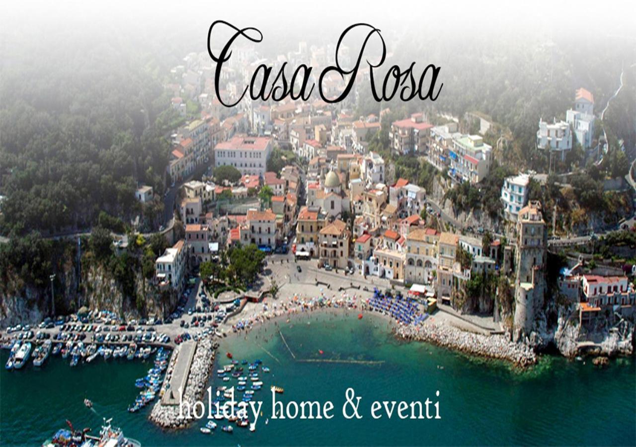 Casa Rosa Appartamento Con Giardino Cetara Bagian luar foto