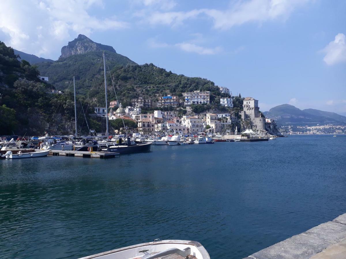Casa Rosa Appartamento Con Giardino Cetara Bagian luar foto