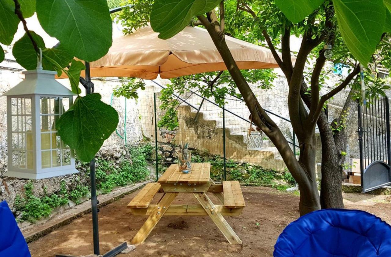 Casa Rosa Appartamento Con Giardino Cetara Bagian luar foto