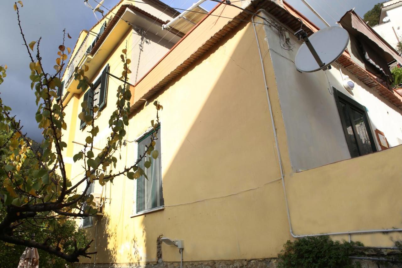 Casa Rosa Appartamento Con Giardino Cetara Bagian luar foto